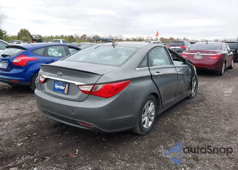 2013 Hyundai Sonata Gls из США, поврежденный, VIN 5NPEB4AC7DH544066
